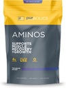 Purbolics Aminos 4g d'acides aminés de forme libre, bêta-alanine, 0 sucre et 60 portions (Grape Gatsby)