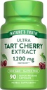 La vérité de la nature Tart Capsules d'extrait de cerise $ 1200 mg $ 90 Compte $ Supplément sans OGM et sans gluten