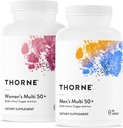THORNE - Active Aging Multivitamin Bundle - Tailored Nutrition for Men & Women 50+ - 30 Servings