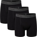 Organic Signatures Mens Underwear Boxer Briefs Cool Soft Stretchy Ethical 3 Pack
