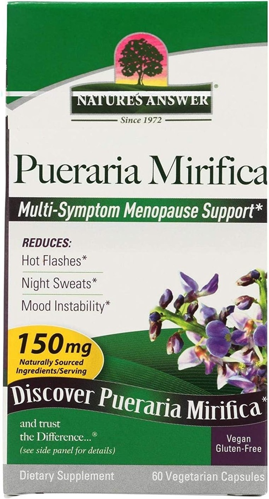 Réponse de la nature Pueraria Mirifica Capsules 60 Count.