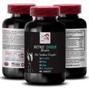 A-AKG, Oxyde Nitrique - Booster d'Oxyde Nitrique - Supplément d'exercice, Power Boost, Enhancer de force, Mélange d'endurance, Augmentation de l'endurance, Booster de performance, Formule de récupération, Muscle Focus 1 bouteille 60 onglets