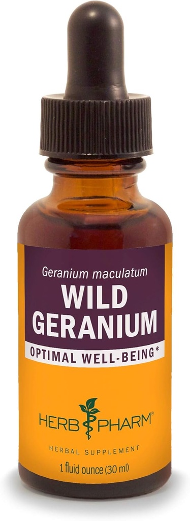 Herb Pharm Géranium sauvage (Cranesbill) Extrait liquide - 1 once