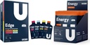 UCAN Training Starter Pack, Edge Energy Gel Variety Pack, Energy Powder Tropical Orange, avant et après l'entraînement pour les hommes et les femmes