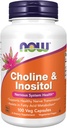 Choline et Inositol, 500 mg, 100 capsules par les aliments actuels (paquet de 6)