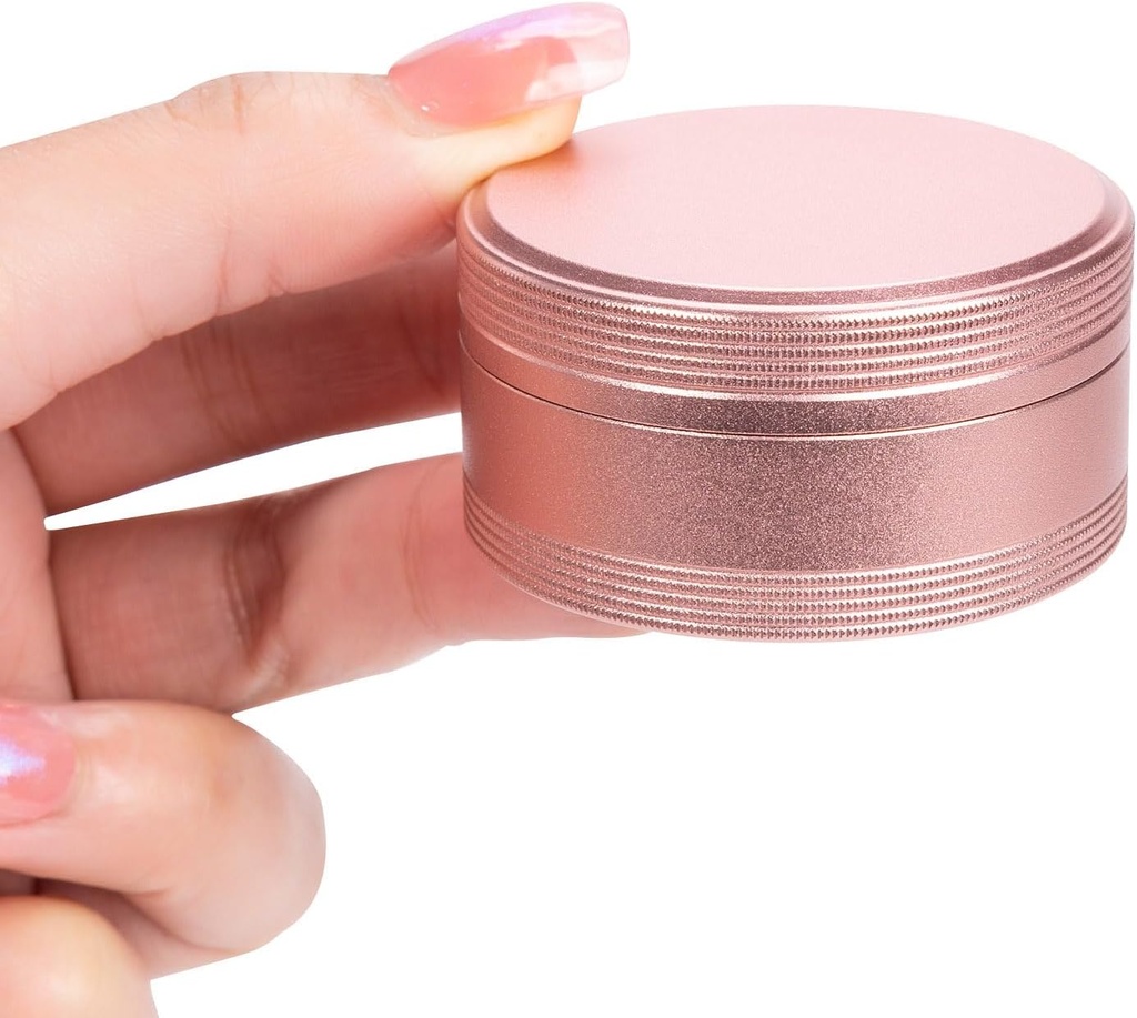 Boîte à pilules imperméable pour les voyages quotidiens, Pilule unique pour la purse de poche, Organisateur de médecine portable, Idéal pour les huiles de poisson de médicaments, Rose cadeau unique