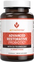 ACTIVATEDYOU Probiotique de restauration avancé pour l'utilisation quotidienne - 30 souche digestif Gut santé et immunitaire soutien de la fonction- Acidophilus supplément pour la peau radiante (30 capsules)