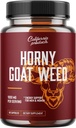 Complexe d'herbes de chèvres horny avec 1000 mg Extrait d'herbes de chèvre horny et poudre de racine de Tongkat Ali extra-fort Extrait de racine de Maca naturel
