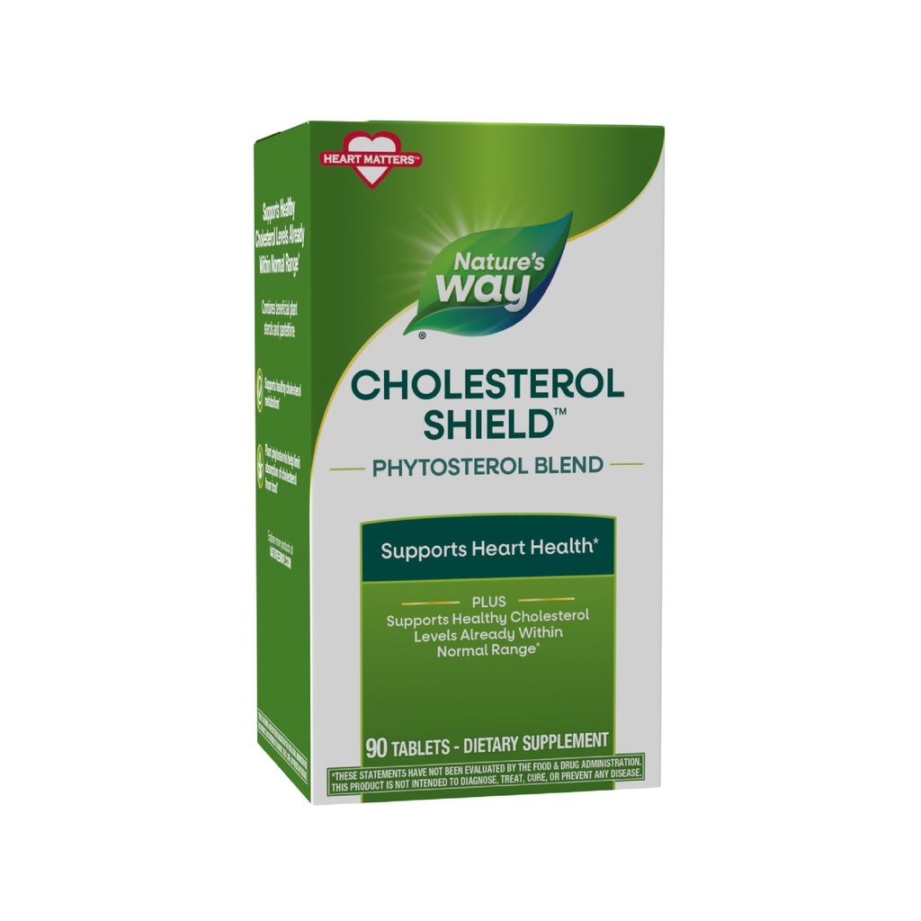 Thérapie enzymatique - Cholestérol Shield, 90 comprimés [Santé et Beauté]