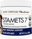 Host Defense Stamets 7 Mushroom Powder - 7 Species Blend - Mushroom Supplement for Immune Support with Royal Sun Blazei, Cordyceps, Reishi, Maitake, Lion's Mane, Chaga & Mesima - 3.5 oz (66 Servings)*