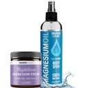 Magnesium Oil & Magnesium Cream, Lavender (2 Item Bundle)