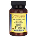 Swanson Amino Acid Ajipure L-Tyrosine Pharmaceutical Grade 500 Milligrams 60 Veg Capsules