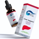Supplément liquide de soutien du foie - Formule spéciale - Liver Cleanse Detox & Repair Formula - Supplément de soutien du foie à base de plantes avec L-Ornithine L-Aspartate Silymarin