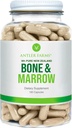 Fermes Antler - 100% pure Nouvelle-Zélande Bone & Marrow, 180 Capsules, 750mg - Herbacé, extrait de os de pâturage élevé, froid traité, gras essentiels sains, cellules souches, collagène, calcium