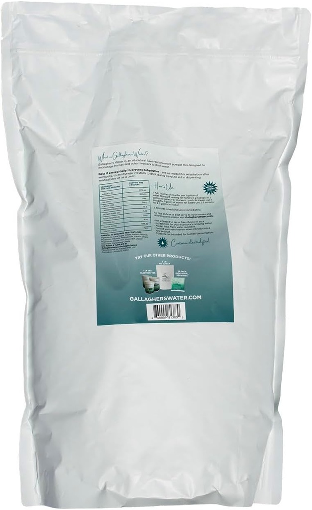 Gallagher's Water Farm et Ranch pour le bétail et les chevaux (10lb)