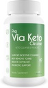 Pro Via Keto Cleanse - Aide à l'élimination des toxines et des impuretés - Plant-Based Keto Cleanse naturel avec le soutien probiotique - Soutien Nettoyage digestif et réduction de la glutte - Aide à l'élimination et à la désintoxication des déchets