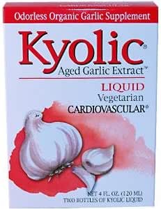 Wakunaga - Extrait d'ail kyolique, cardiovasculaire, liquide, 2 bouteilles, 2 fl oz (120 ml)