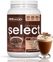 PEScience Select Café Protéines Poudre de café, Iced Mocha, 100mg Caféine, 20g Iced Protéines Poudre de café ou crème, 20 portions