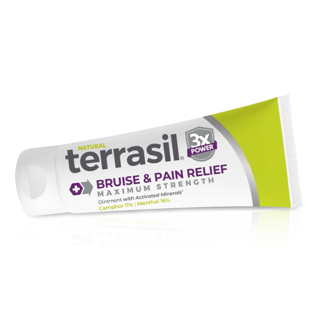 Crème de contusions terrasiles pour contusions cutanées minces, traitement de Purpura sénile, aide à soulager la décoloration, gonflement avec l'extrait d'Arnica et ingrédients naturels pour les contusions cutanées âgées, 1,7 Oz