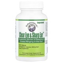 Net Eye & Sharp Ear Dietary Supplement Capsules, 500 mg, 60 Compte de bouteille