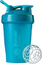 Bouteille Shaker Classic de BlenderBouteille pour Secouer Protéines et Préentraînement, 20-Ounce, Teal
