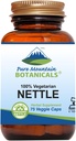 Pure Mountain Botanicals Sting Nettle Leaf Capsules - Kosher Vegan Nettle Capsules avec 500mg de stinging Organic Nettles Leaf