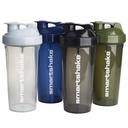 Smartshake Lite 4 Pack 800 ml/27 oz Protein Shaker Bottle | Silent Mixing | Leak-Proof Shaker Bottle | Shaker Cups For Protein Shakes | Gym Shaker Bottle | BPA-Free, Dishwasher Safe | Multicolor