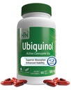 Santé Thru Nutrition Ubiquinol 100mg 60 Softgels comme Kaneka QH Réduit CoQ-10.