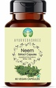 Extrait de Neem 500mg - 60 Capsules Végétariennes.