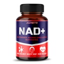 NAD+ 350mg avec Trans-Resveratrol, Quercetin et Rhodiola – Énergie cellulaire, Vieillissement en santé et mieux-être cardiaque – 90 Capsules – Non-OGM, Fabriqué aux États-Unis