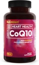 BioEmblem CoQ10 avec BioPerine - 200mg Softgels, haute absorption - Coenzyme Q10 Antioxydant pour la production d'énergie, santé cardiaque - Forme naturelle, Supplément CoQ10 non-OGM - 90 Compte