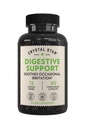Supplément de soutien digestif Crystal Star (60 gélules) - Supplément de santé à base de plantes Gut qui aide avec le gaz occasionnel et le ballonnement - menthe poivrée, Aloe Vera, orme et gingembre – non-OGM