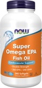 MAINTENANT compléments alimentaires, Super Omega EPA, 360 EPA / 240 DHA, Distillé moléculairement, support cardiovasculaire*, 240 softgels