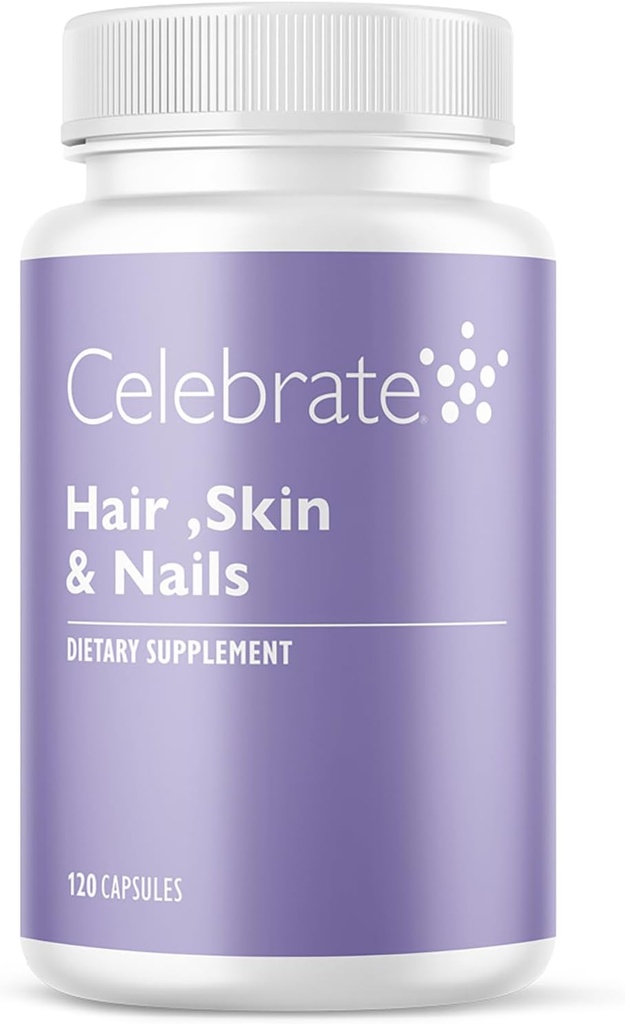 Célébrez les vitamines Cheveux, la peau et les ongles - 120 capsules