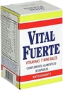 Supplément Vital Fuerte, Vitamines et Minéraux, 30 Capsules, bouteille.