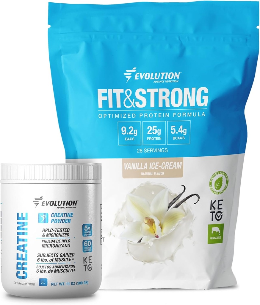 Evolution Advance Nutrition Fit & Strong + Poudre monohydratée de créatine