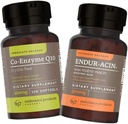 Co-enzyme Q10 sans cristal (120 softgels) et Endur-Acin Niacine
