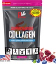 PhysiVantage Supercharged Collagen Peptides Poudre - Collagène hydrolysé pour le soutien de la santé articulaire, Tendon, Ligament et de la peau - grenade, kéto, paléo, 16oz
