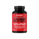 MuscleMeds Foie Détox & Défendre, nettoyer, la formule de réparation - supplément de soutien du foie à base de plantes, NAC, chardon de lait silymarin, 60 portions