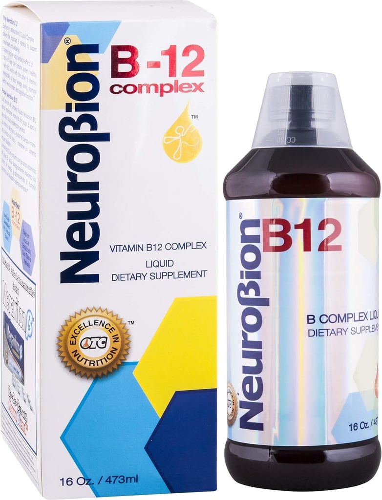 Neurobion Vitamine B12 Complexe 16 Oz Arôme d'agrumes liquides