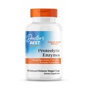 Le meilleur supplément d'enzymes protéolytiques pour les hommes et les femmes - soutient la digestion des protéines, les capsules pour le mieux-être digestif, le bromelain, la protéase et le mélange de papaine, soutient la santé métabolique - 90 capsules de veg