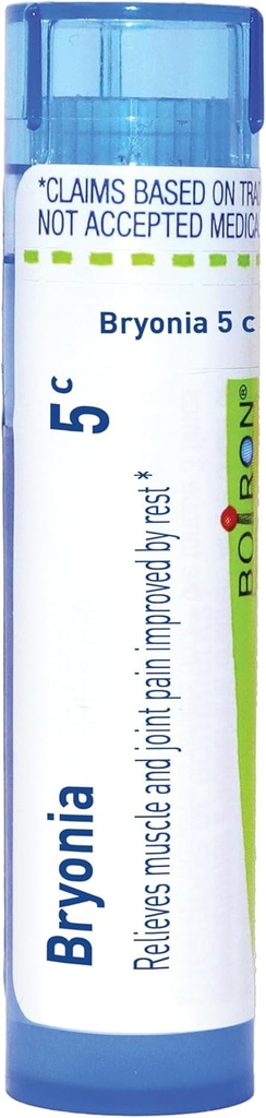 Boiron Bryonia 5C Médecine homéopathique pour la douleur musculaire et articulaire - 80 Pellets