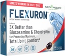Produits de pureté Flexuron Formule articulaire 3X Mieux que la glucosamine et la chondroïtine - commence à travailler en seulement 7 jours - Huile de krill, faible poids moléculaire Acide hyaluronique, Astaxanthine - 30 Compte (1)