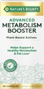 Bounty Bounty Advanced Metabolism Booster, aide à soutenir le métabolisme sain et la perte de graisse, 60 capsules