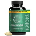 Primal Récolte Primal Multivitamine - Supplément multivitamine quotidien avec 21 vitamines et minéraux essentiels pour les femmes et les hommes - vitamine A, C, D, E, B12, B6, biotine, acide folique, zinc, cuivre et sélénium