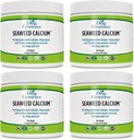 Seaweed Calcium Mineral Supplement for Dogs and Cats, 14 oz - Formerly Nature’s Best Seaweed Calcium, Higher Quality Than Bone Meal or Egg Shell Powder, Essential Calcium for Animals (4 Pack)