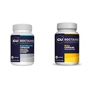 GU Energy Roctane Ultra Endurance Variety Pack; Capsules électrolytes et BCAA Branch Chain Acid Amino avec capsules de vitamine B, 2 bouteilles (110 Total)