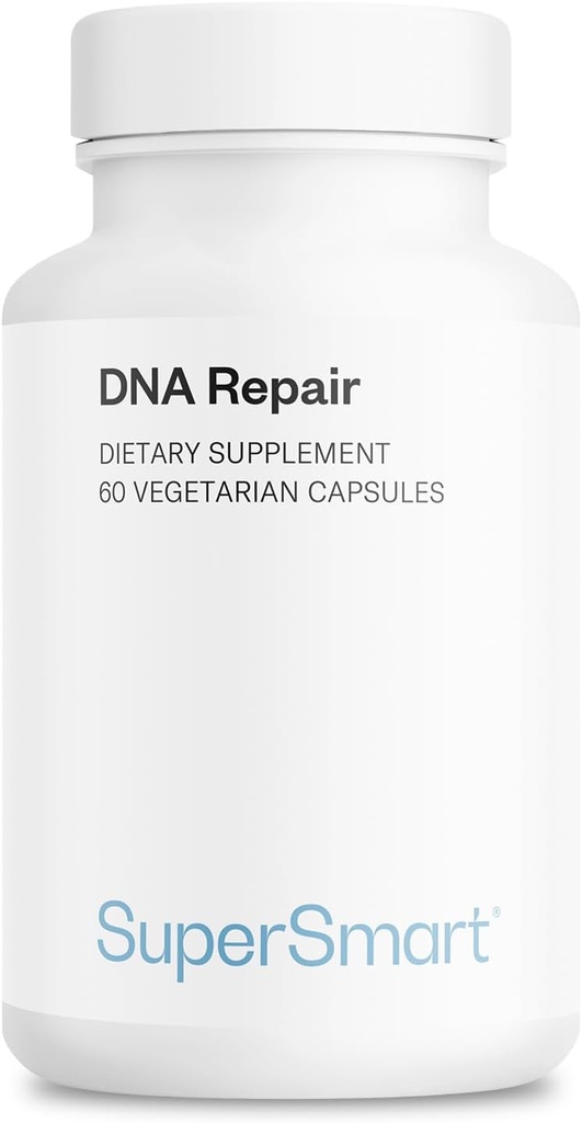 Supersmart DNA Repair (Advanced Formula) - with AC-11, Sulforaphane Glucosinolate, SOD Gliadins Complex - High Potency Antioxidant Supplement | Non-GMO & Gluten Free - 60 Vegetarian Capsules