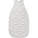 Sac de couchage Woolino 4 saisons - Sac de couchage en laine et coton biologique Merino ultime - Sac de couchage universel à fermeture éclair à deux bras (2-24 mois) - Ours polaire